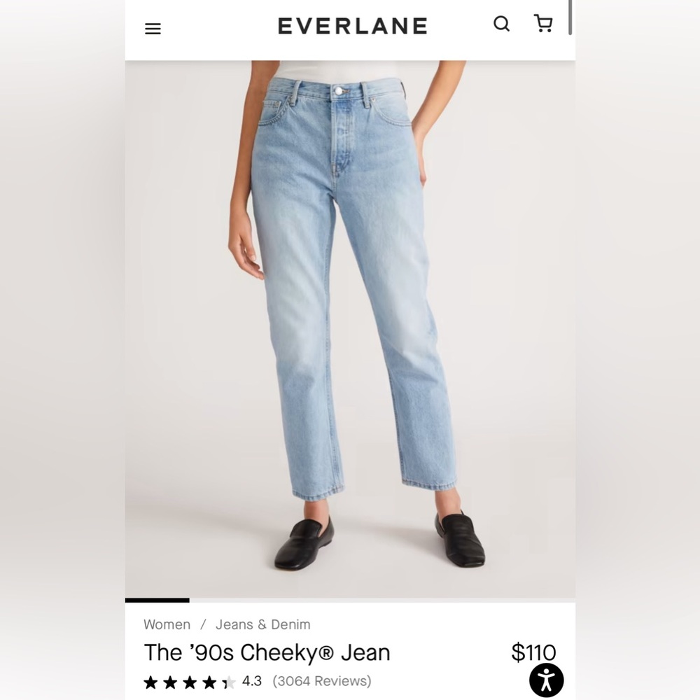 Everlane The Cheeky Jean